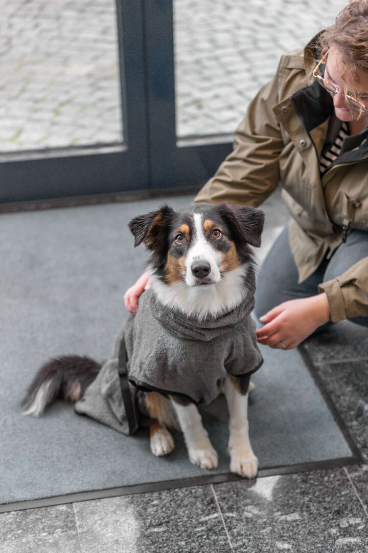 TRIXIE Hunde-Bademantel Frottee